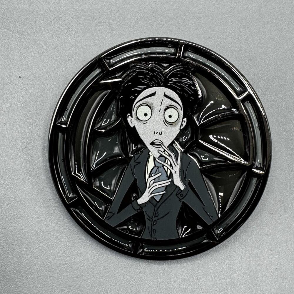 Tim Burtons Corpse Bride Portrait Blind Enamel Pin VICTOR New Open Box